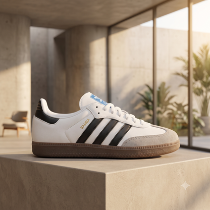 Adidas Samba White