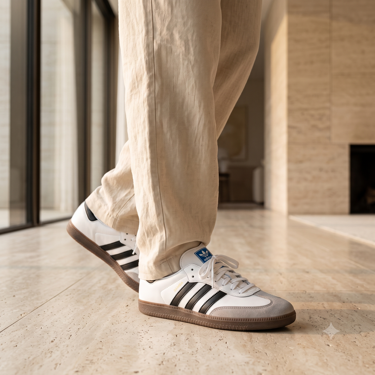 Adidas Samba White