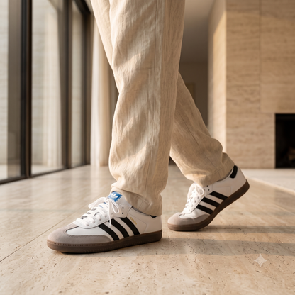 Adidas Samba White