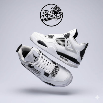 Retro 4 Military Black